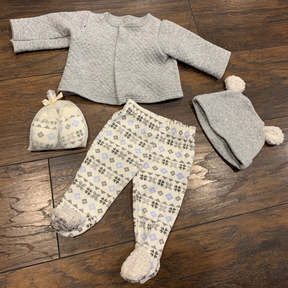 BABY BOY WINTER OUTFIT. 3-6 MONTH
